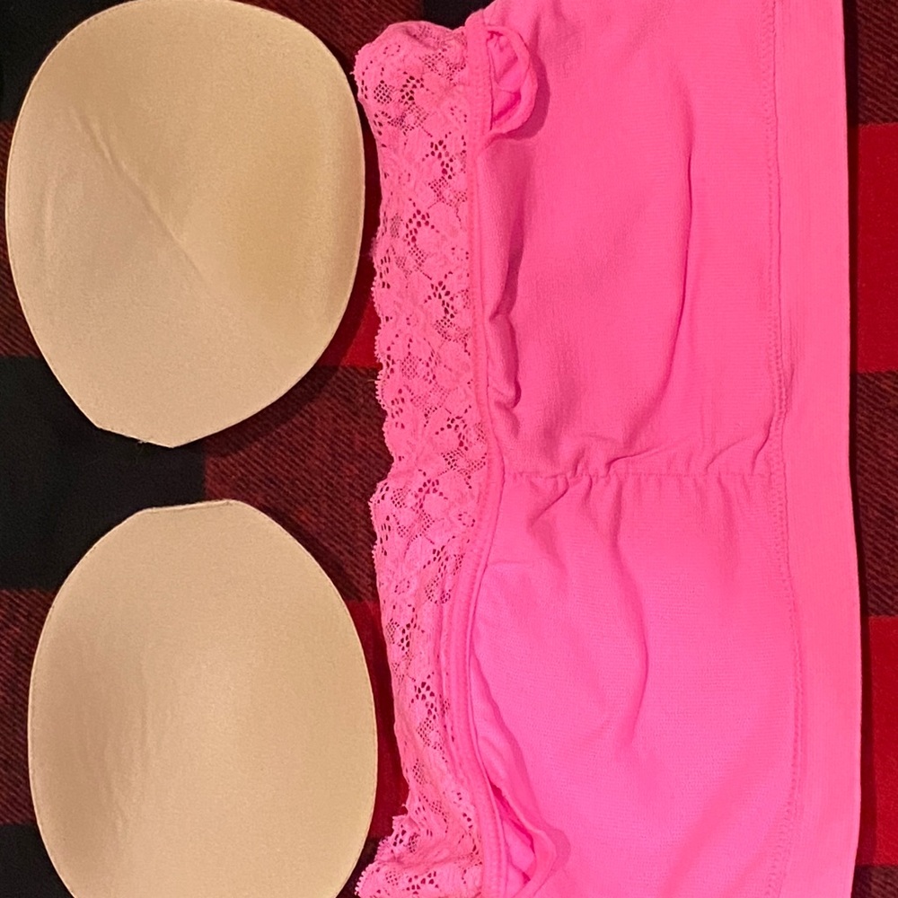 Lot of 4 - Aerie Strapless Bras w/lace accents - Picture 3 of 7